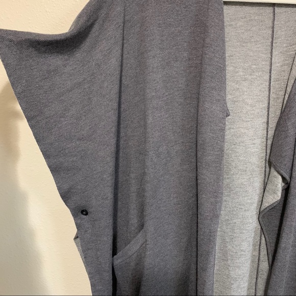 Lululemon Grey After Asana Wrap and Scarf Cashmere - Picture 9 of 12